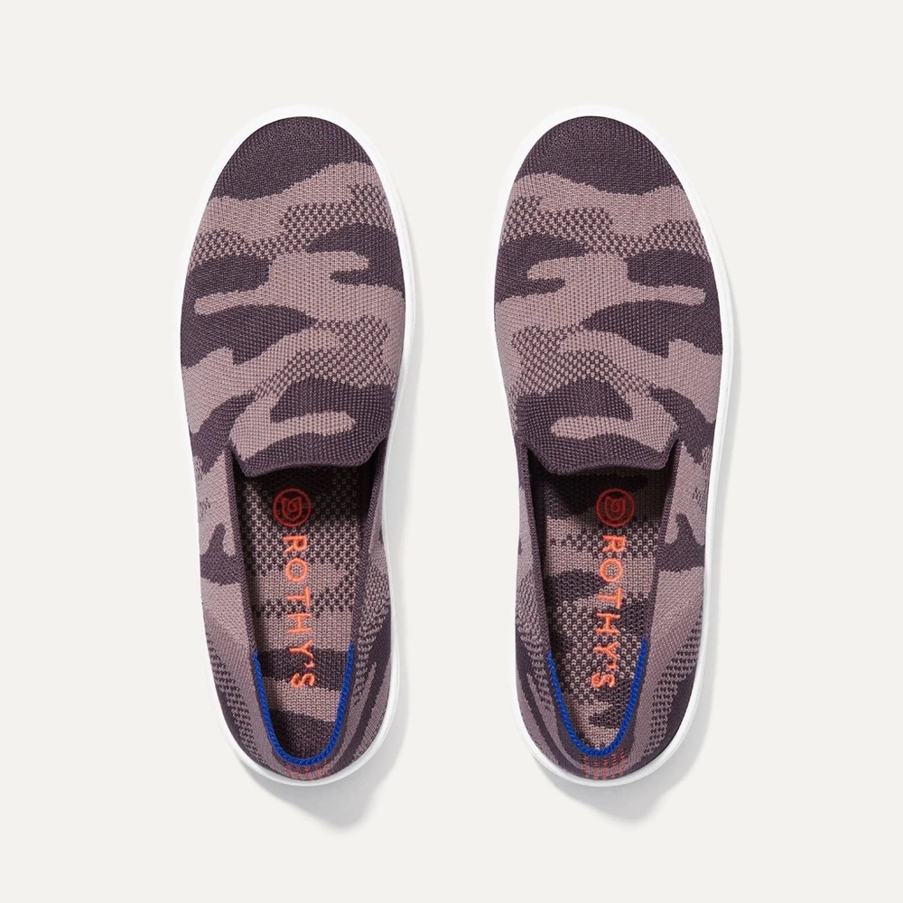 Taupe Camo Rothy’s Slip-On EUC size 8